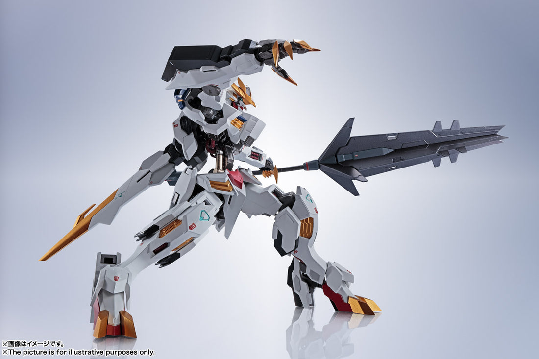 BANDAI SPIRITS METAL ROBOT SPIRITS Mobile Suit Gundam Iron-Blooded Orphans Gundam Barbatos Lupus Rex Reissue Action Figure