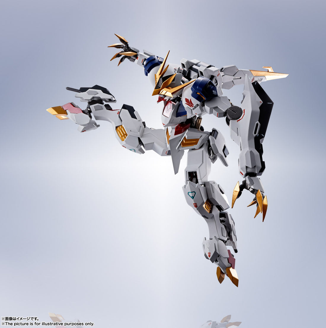 BANDAI SPIRITS METAL ROBOT SPIRITS Mobile Suit Gundam Iron-Blooded Orphans Gundam Barbatos Lupus Rex Reissue Action Figure