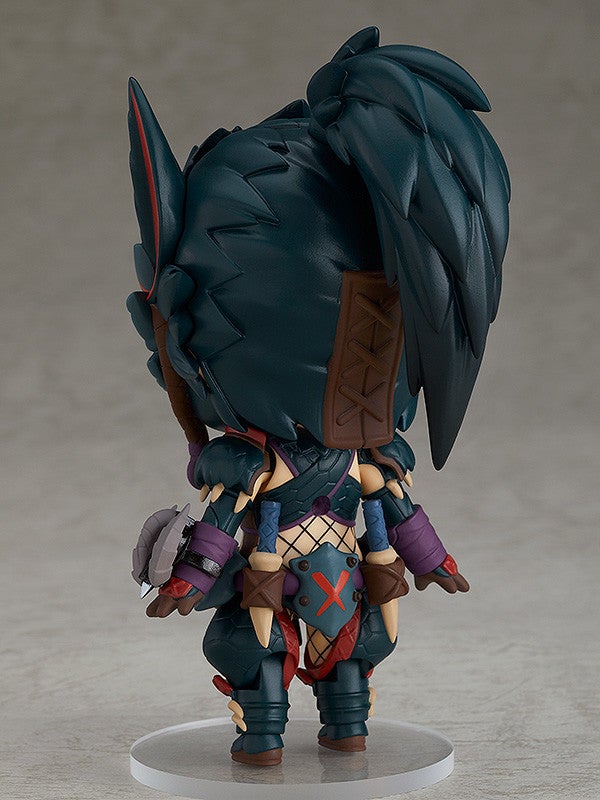 Nendoroid 1284-DX MONSTER HUNTER WORLD: ICEBORNE Hunter: Female Nargacuga Alpha Armor Ver. DX Action Figure official Good Smile Company product image
