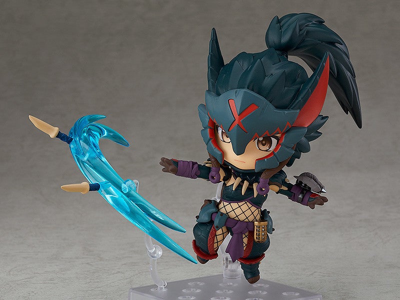 Nendoroid 1284 MONSTER HUNTER WORLD: ICEBORNE Hunter: Female Nargacuga Alpha Armor Ver. Action Figure official Good Smile Company product image