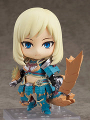 Nendoroid 1407-DX MONSTER HUNTER WORLD: ICEBORNE Hunter: Female Zinogre Alpha Armor Ver. DX Action Figure official Good Smile Company product image
