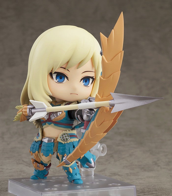 Nendoroid 1407-DX MONSTER HUNTER WORLD: ICEBORNE Hunter: Female Zinogre Alpha Armor Ver. DX Action Figure official Good Smile Company product image