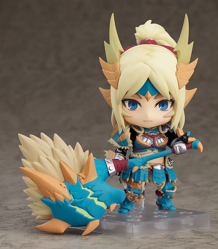 Nendoroid 1407-DX MONSTER HUNTER WORLD: ICEBORNE Hunter: Female Zinogre Alpha Armor Ver. DX Action Figure official Good Smile Company product image