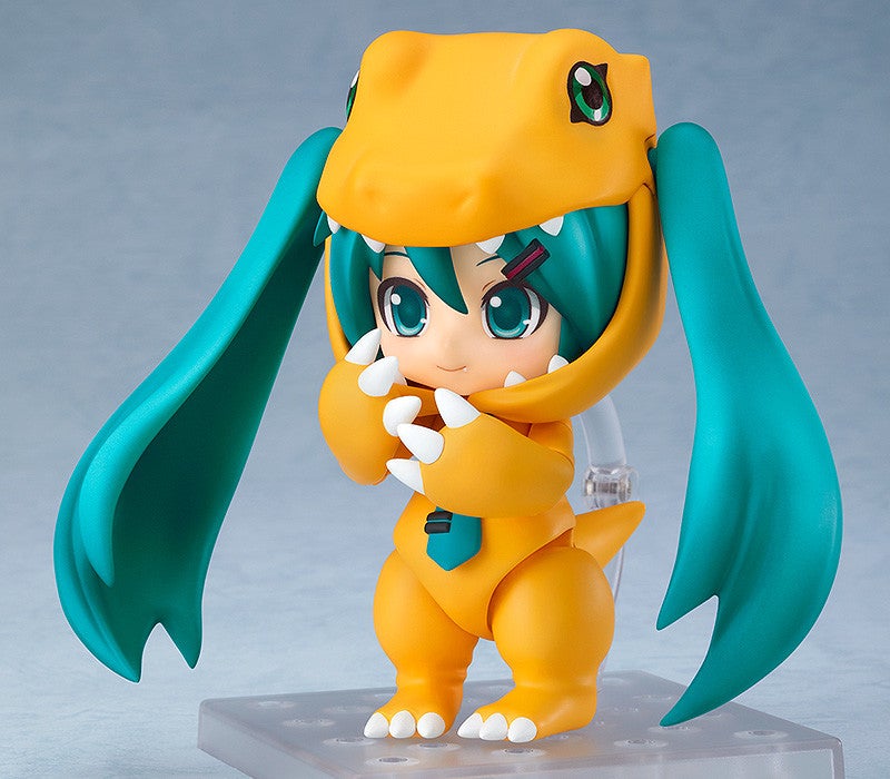 Nendoroid 1439 Digimon Adventure Hatsune Miku: Kigurumi Agumon Ver. Action Figure official Good Smile Company product image