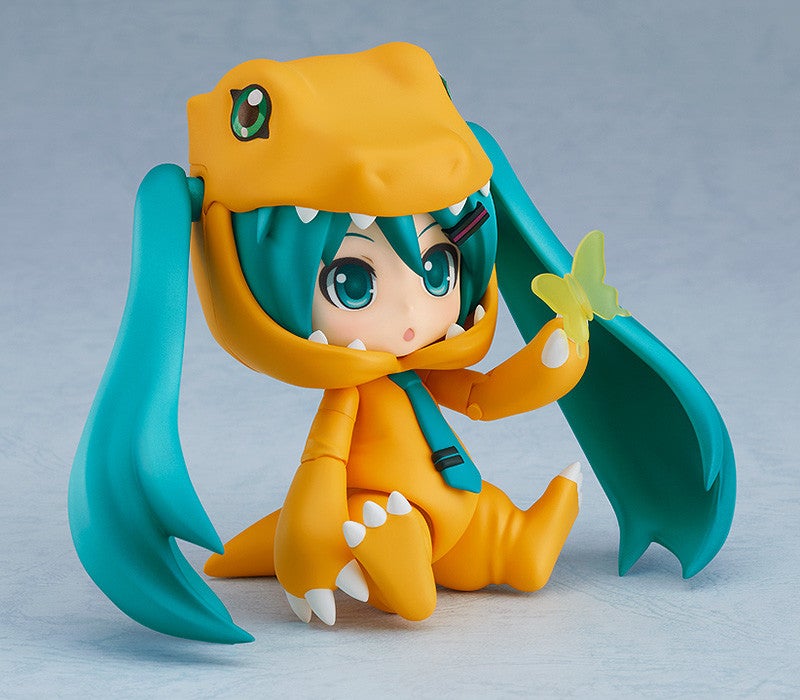 Nendoroid 1439 Digimon Adventure Hatsune Miku: Kigurumi Agumon Ver. Action Figure official Good Smile Company product image