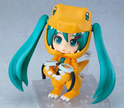 Nendoroid 1439 Digimon Adventure Hatsune Miku: Kigurumi Agumon Ver. Action Figure official Good Smile Company product image