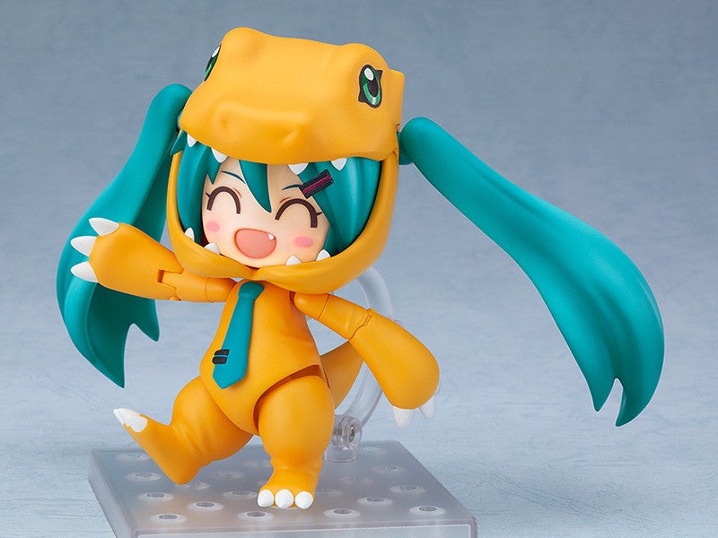 Nendoroid 1439 Digimon Adventure Hatsune Miku: Kigurumi Agumon Ver. Action Figure official Good Smile Company product image