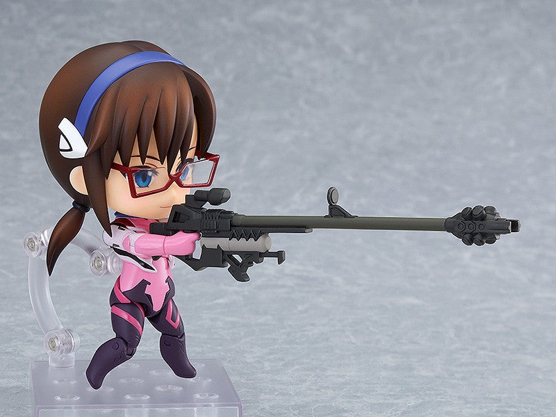 Nendoroid 1482 Rebuild of Evangelion Mari Makinami Illustrious: Plugsuit Ver. Reissue Action Figure official Good Smile Company product image