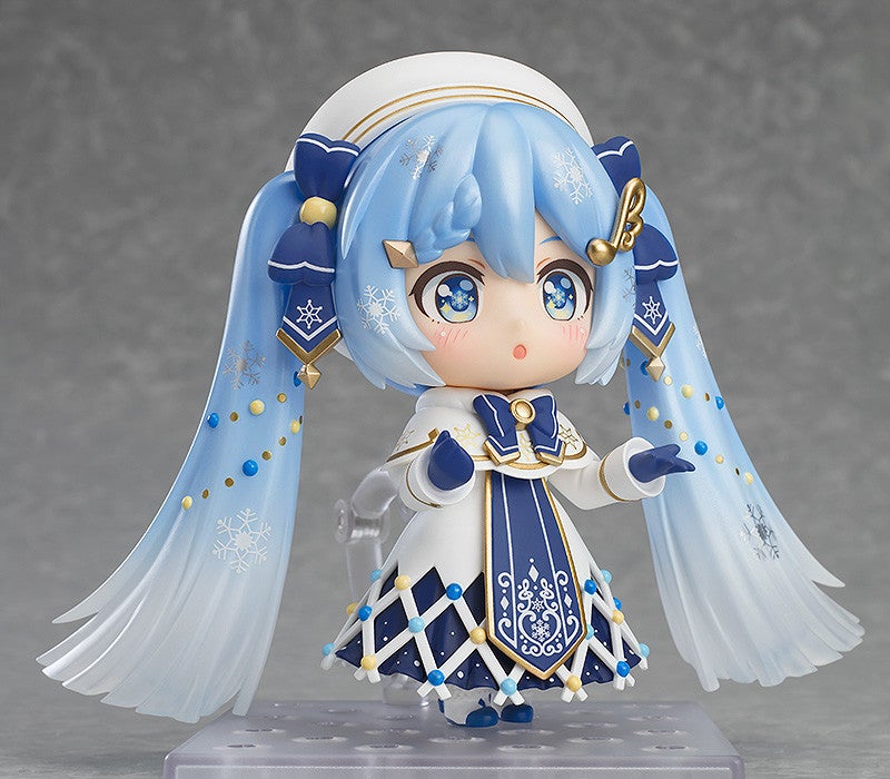 Nendoroid 1539 Character Vocal Series 01: Hatsune Miku Snow Miku: Glowing Snow Ver. Action Figure official Good Smile Company product image