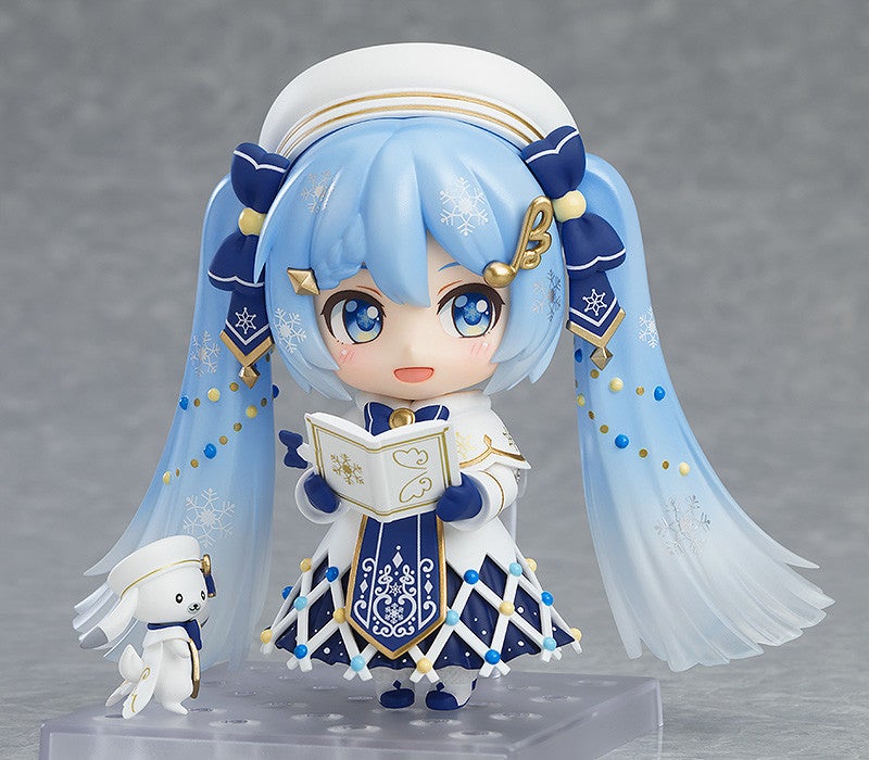 Nendoroid 1539 Character Vocal Series 01: Hatsune Miku Snow Miku: Glowing Snow Ver. Action Figure official Good Smile Company product image