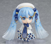 Nendoroid 1539 Character Vocal Series 01: Hatsune Miku Snow Miku: Glowing Snow Ver. Action Figure official Good Smile Company product image