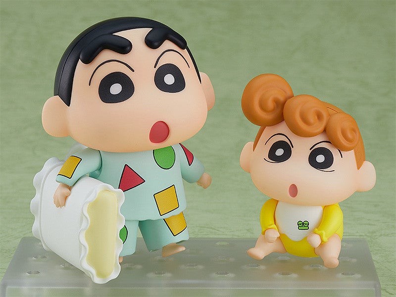 Nendoroid 1565 Crayon Shinchan Shinnosuke Nohara: Pajama Ver. & Himawari Action Figure official Good Smile Company product image
