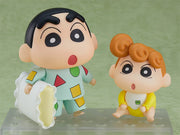 Nendoroid 1565 Crayon Shinchan Shinnosuke Nohara: Pajama Ver. & Himawari Action Figure official Good Smile Company product image