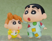 Nendoroid 1565 Crayon Shinchan Shinnosuke Nohara: Pajama Ver. & Himawari Action Figure official Good Smile Company product image