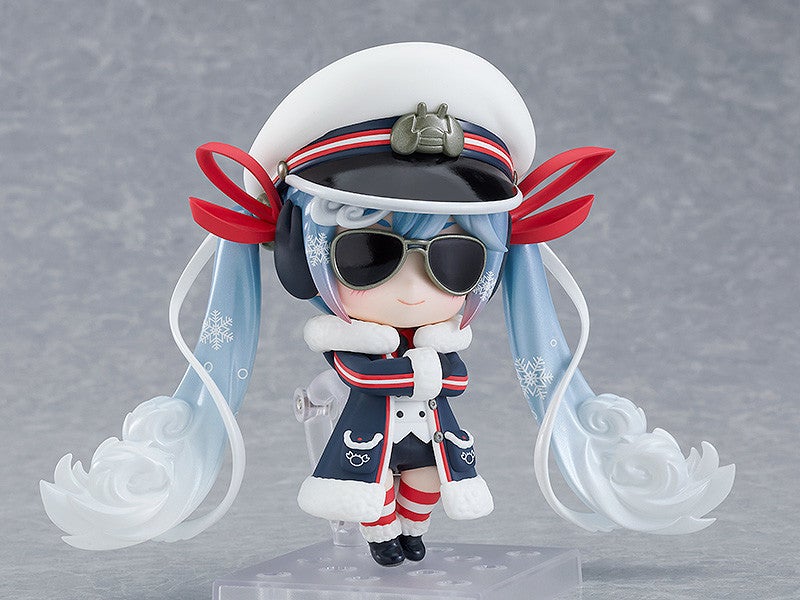 Nendoroid 1800 Character Vocal Series 01: Hatsune Miku Snow Miku: Grand Voyage Ver. Action Figure official Good Smile Company product image