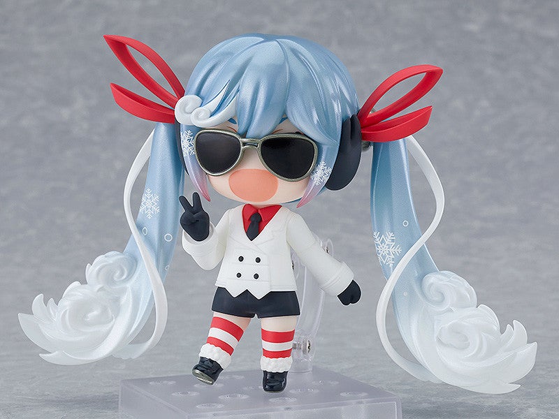 Nendoroid 1800 Character Vocal Series 01: Hatsune Miku Snow Miku: Grand Voyage Ver. Action Figure official Good Smile Company product image
