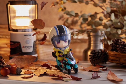 Nendoroid 1865 Laid-Back Camp Rin Shima: Three Wheels Ver. Action Figure official Good Smile Company product image