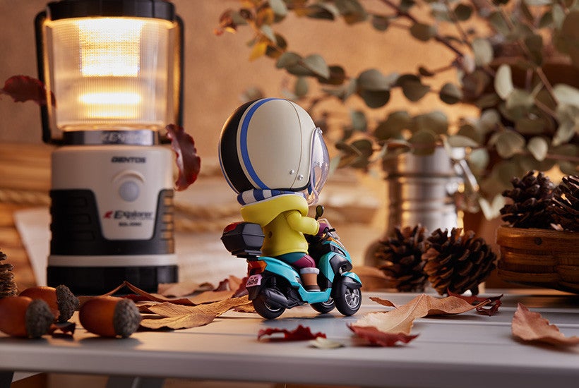 Nendoroid 1865 Laid-Back Camp Rin Shima: Three Wheels Ver. Action Figure official Good Smile Company product image