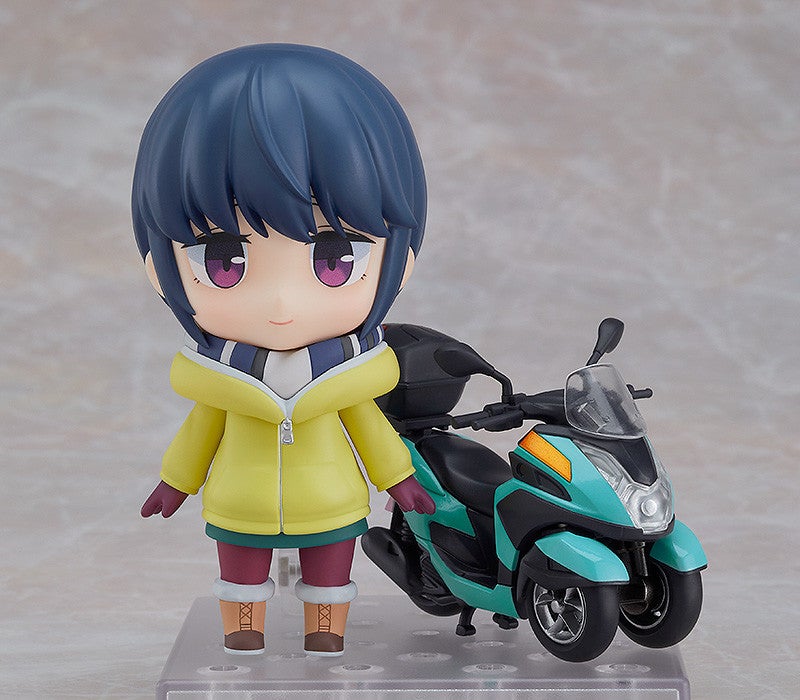 Nendoroid 1865 Laid-Back Camp Rin Shima: Three Wheels Ver. Action Figure official Good Smile Company product image