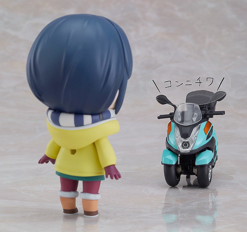 Nendoroid 1865 Laid-Back Camp Rin Shima: Three Wheels Ver. Action Figure official Good Smile Company product image