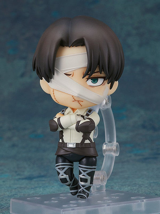 Nendoroid 2002 Attack on Titan Levi Ackerman: The Final Season Ver. Reissue Action Figure official Good Smile Company product image