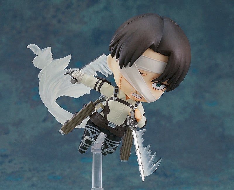 Nendoroid 2002 Attack on Titan Levi Ackerman: The Final Season Ver. Reissue Action Figure official Good Smile Company product image