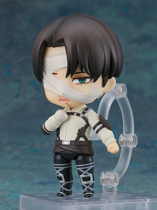 Nendoroid 2002 Attack on Titan Levi Ackerman: The Final Season Ver. Reissue Action Figure official Good Smile Company product image
