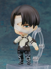 Nendoroid 2002 Attack on Titan Levi Ackerman: The Final Season Ver. Reissue Action Figure official Good Smile Company product image