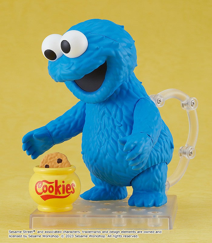Nendoroid 2051 Sesame Street Cookie Monster Action Figure official Good Smile Company product image
