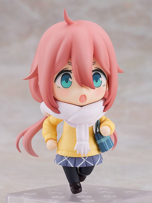 Nendoroid 2189 Laid-Back Camp Nadeshiko Kagamihara: School Uniform Ver. Action Figure official Good Smile Company product image