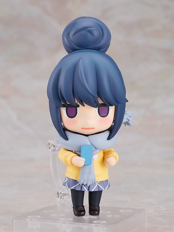 Nendoroid 2197 Laid-Back Camp Rin Shima: School Uniform Ver. Action Figure official Good Smile Company product image