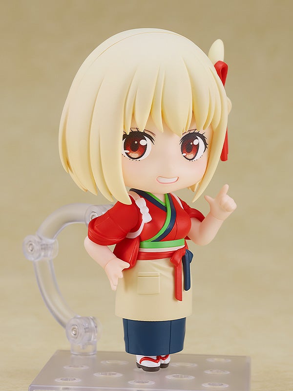 Nendoroid 2335 Lycoris Recoil Chisato Nishikigi: Sweets&Cafe LycoReco Uniform Ver. Action Figure official Good Smile Company product image