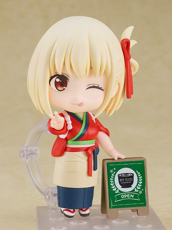 Nendoroid 2335 Lycoris Recoil Chisato Nishikigi: Sweets&Cafe LycoReco Uniform Ver. Action Figure official Good Smile Company product image