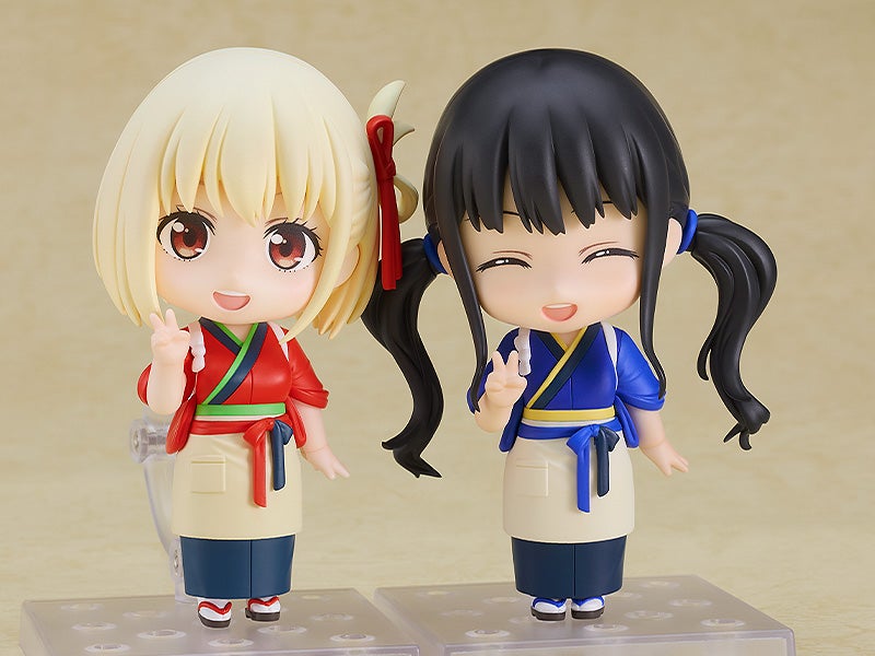 Nendoroid 2335 Lycoris Recoil Chisato Nishikigi: Sweets&Cafe LycoReco Uniform Ver. Action Figure official Good Smile Company product image