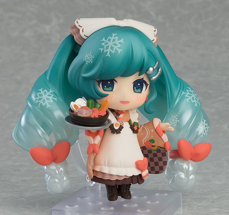 Nendoroid 2339 Character Vocal Series 01: Hatsune Miku Snow Miku: Winter Delicacy Ver. Action Figure official Good Smile Company product image
