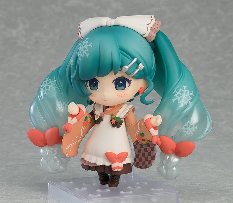 Nendoroid 2339 Character Vocal Series 01: Hatsune Miku Snow Miku: Winter Delicacy Ver. Action Figure official Good Smile Company product image