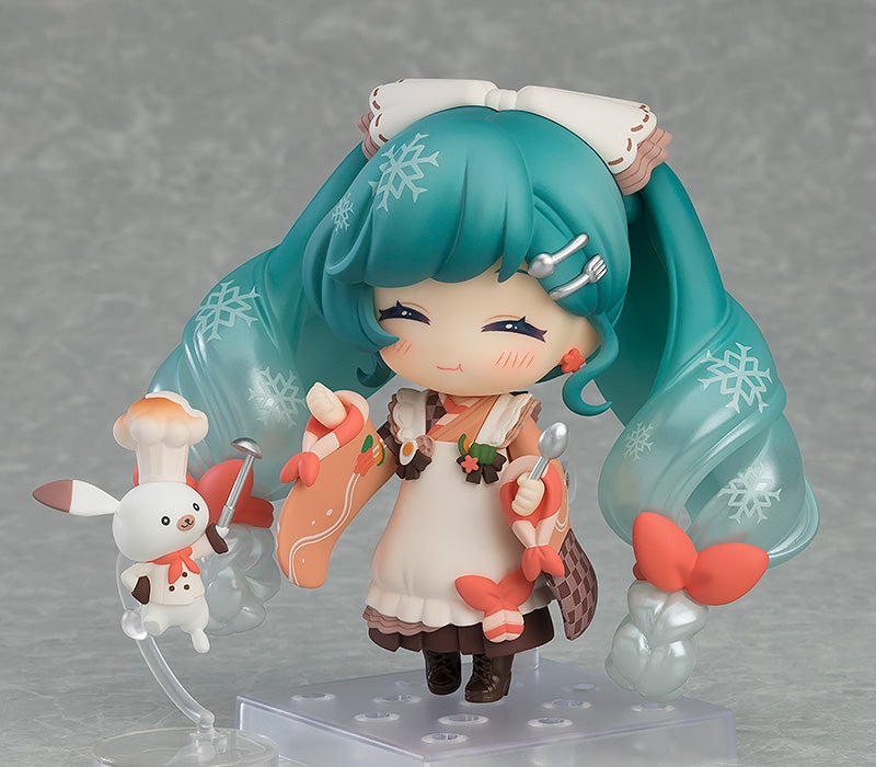 Nendoroid 2339 Character Vocal Series 01: Hatsune Miku Snow Miku: Winter Delicacy Ver. Action Figure official Good Smile Company product image