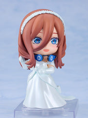 Nendoroid 2374 The Quintessential Quintuplets ∽ Miku Nakano Wedding Dress Ver. Action Figure official Good Smile Company product image