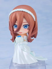 Nendoroid 2374 The Quintessential Quintuplets ∽ Miku Nakano Wedding Dress Ver. Action Figure official Good Smile Company product image