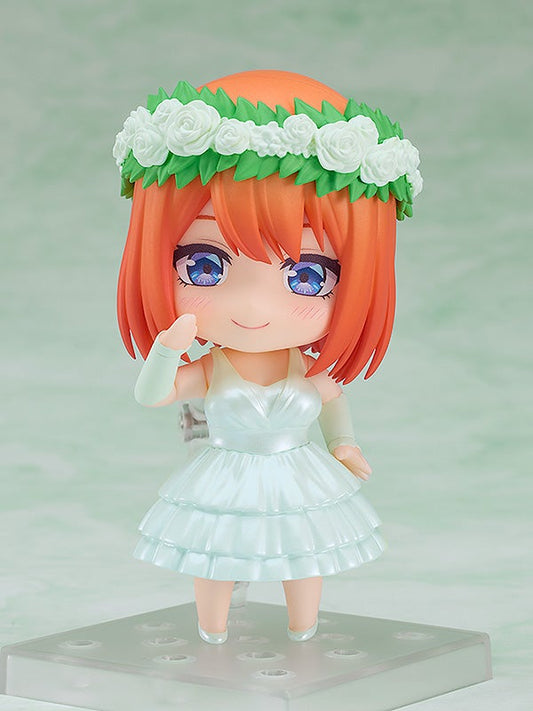Nendoroid 2405 The Quintessential Quintuplets ∽ Yotsuba Nakano: Wedding Dress Ver. Action Figure official Good Smile Company product image