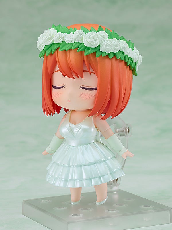 Nendoroid 2405 The Quintessential Quintuplets ∽ Yotsuba Nakano: Wedding Dress Ver. Action Figure official Good Smile Company product image