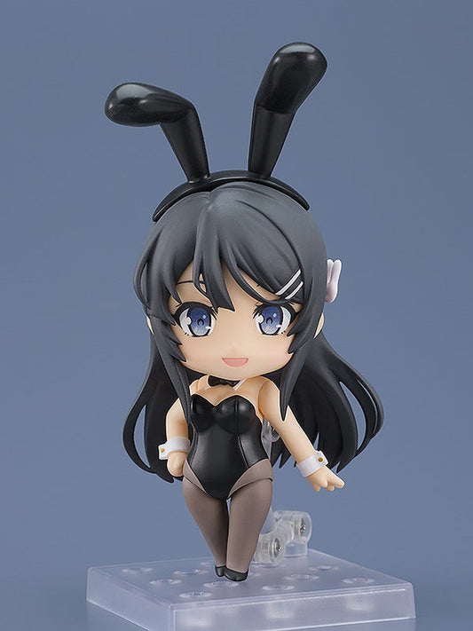 Nendoroid 2417 Rascal Does Not Dream of Bunny Girl Senpai Mai Sakurajima: Bunny Girl Ver. Action Figure official Good Smile Company product image