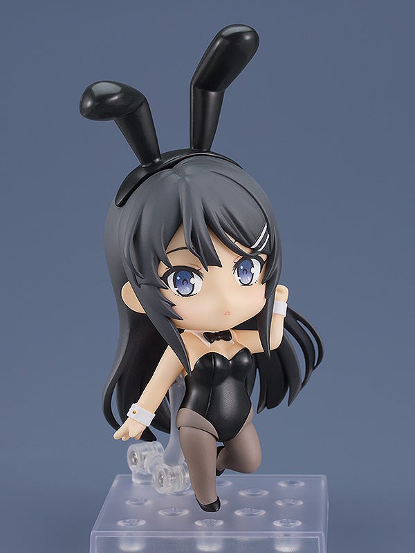 Nendoroid 2417 Rascal Does Not Dream of Bunny Girl Senpai Mai Sakurajima: Bunny Girl Ver. Action Figure official Good Smile Company product image