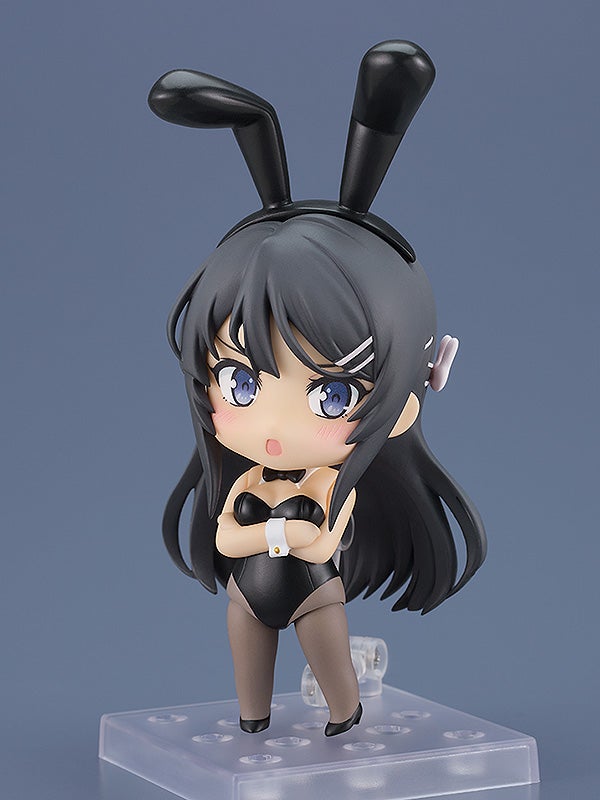 Nendoroid 2417 Rascal Does Not Dream of Bunny Girl Senpai Mai Sakurajima: Bunny Girl Ver. Action Figure official Good Smile Company product image