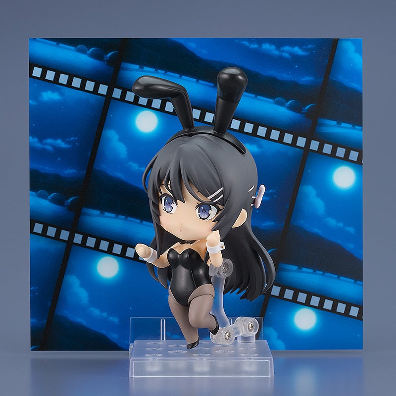 Nendoroid 2417 Rascal Does Not Dream of Bunny Girl Senpai Mai Sakurajima: Bunny Girl Ver. Action Figure official Good Smile Company product image