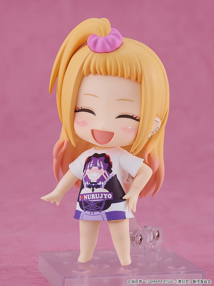 Nendoroid 2556 My Dress-Up Darling Marin Kitagawa: Slippery Girls Full Graphic T-Shirt Ver. Action Figure official Good Smile Company product image
