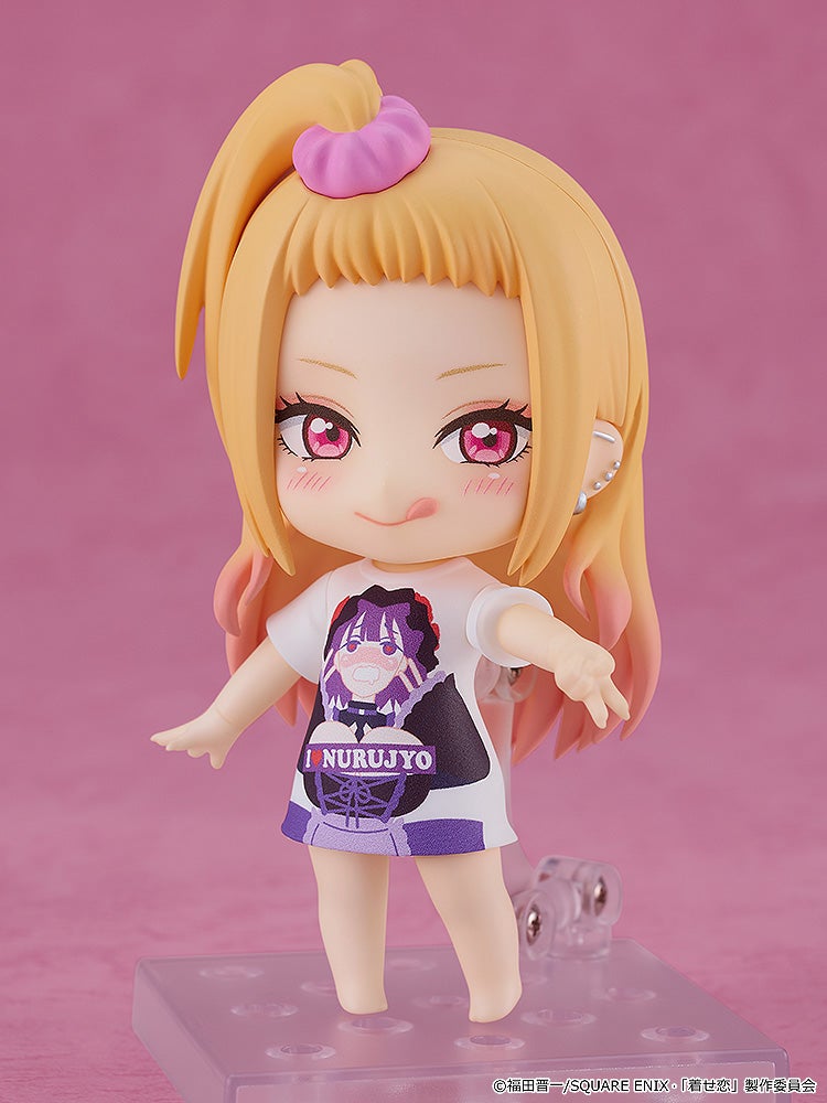 Nendoroid 2556 My Dress-Up Darling Marin Kitagawa: Slippery Girls Full Graphic T-Shirt Ver. Action Figure official Good Smile Company product image