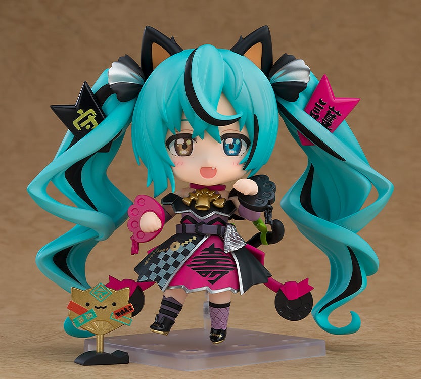 Nendoroid 2759 Character Vocal Series 01: Hatsune Miku Black Maneki Miku Ver. Action Figure official Good Smile Company product image