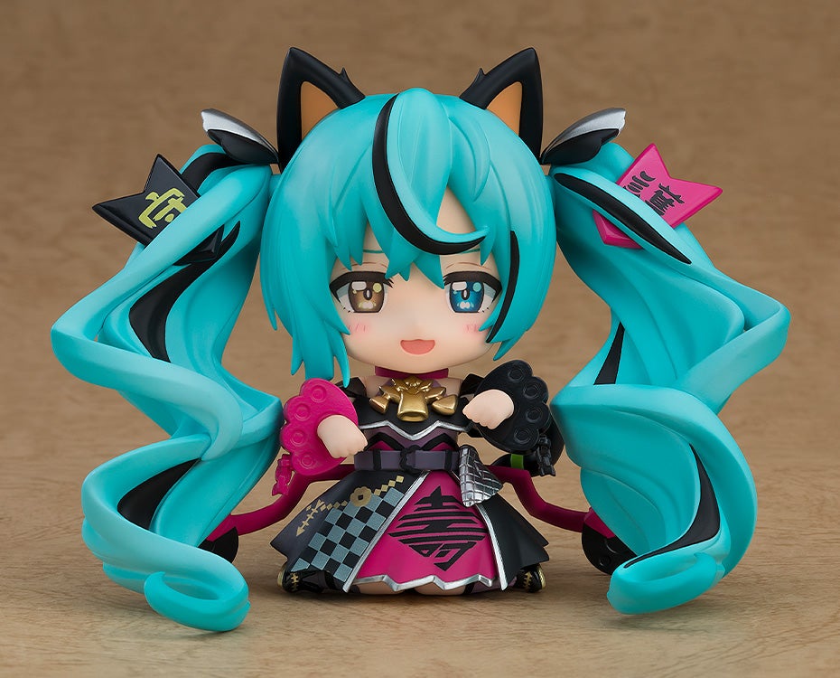 Nendoroid 2759 Character Vocal Series 01: Hatsune Miku Black Maneki Miku Ver. Action Figure official Good Smile Company product image