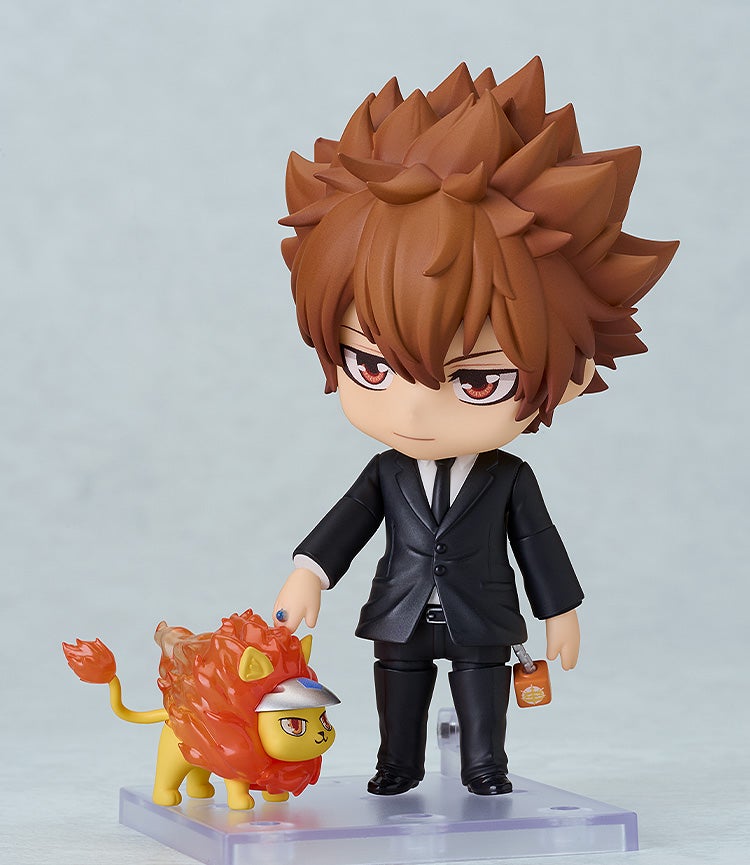 Nendoroid 2950 REBORN! Tsunayoshi Sawada: Black Suit Ver. Action Figure official Good Smile Company product image